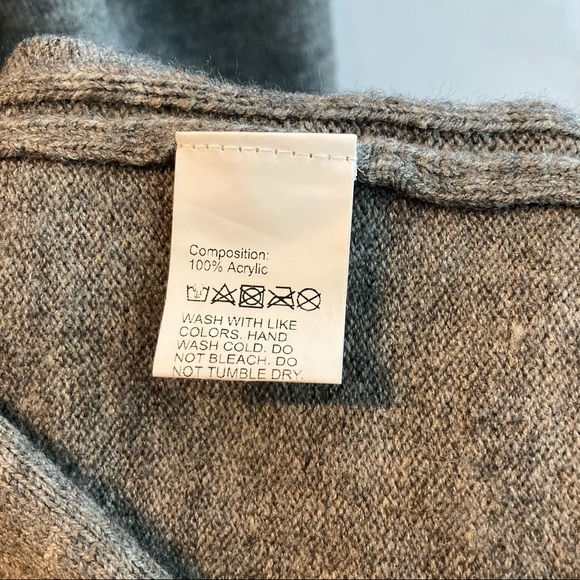 👗DAZY by Shein grey cable knit split back sweater dress 👗 - Picture 5 of 5